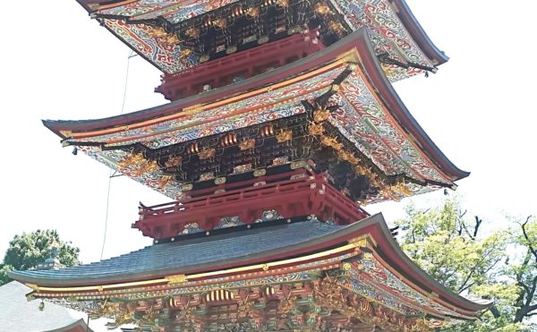 three storied pagoda