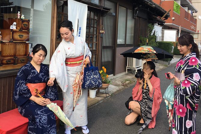 Authentic Kimono Culture Experience Dress, Walk, and Capture